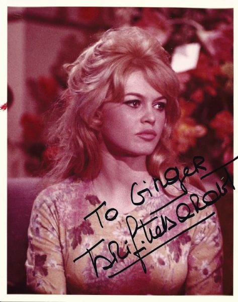 Brigitte Bardot Signed & Inscribed 8" x 10" Color Photo (PSA/JSA Guaranteed)