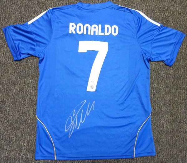 Cristiano Ronaldo Signed Real Madrid Soccer Jersey (PSA/DNA)