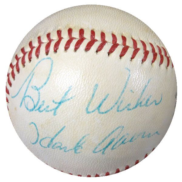 Hank Aaron Vintage Signed ONL Charles Feeney Baseball w/ Best Wishes Inscription! (PSA/DNA)