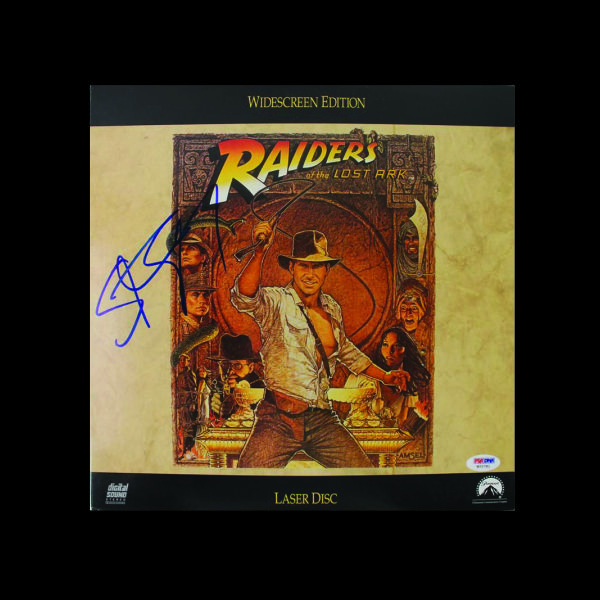 Steven Spielberg Signed "Raiders of the Lost Ark" Laser Disc (PSA/DNA)