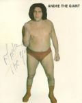 RARE Andre the Giant Signed 8" x 10" Photo (PSA/DNA)