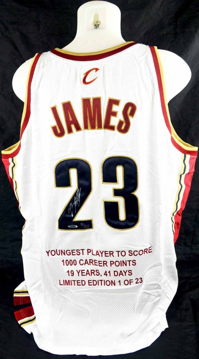 lebron james limited edition jersey