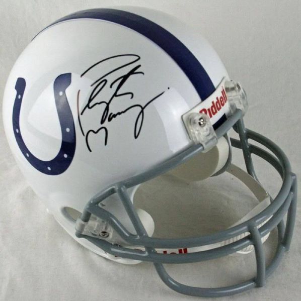 Peyton Manning Signed Colts Full Sized Helmet (PSA/DNA)