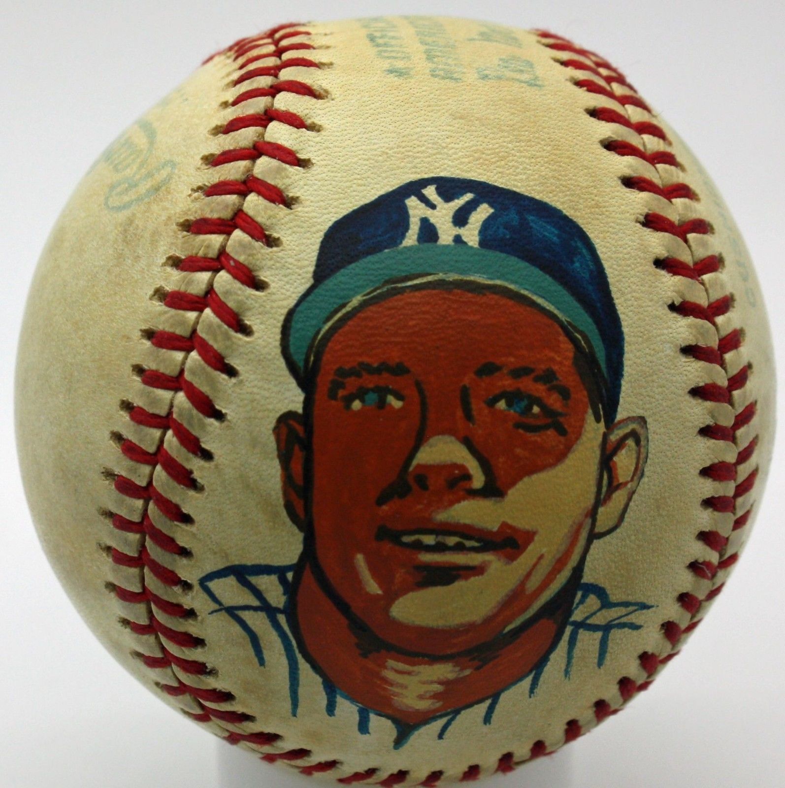 Lot Detail Mickey Mantle Signed Hand Painted OAL MacPhail Baseball