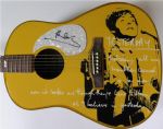 The Beatles: Paul McCartney Signed Epiphone Inspired by 1964 Texan Acoustic Guitar with Custom "Yesterday" Decal (Caiazzo)(PSA/JSA Guaranteed)