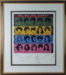 Rolling Stones Group Signed Limited Edition "Some Girls" Poster (PSA/DNA)