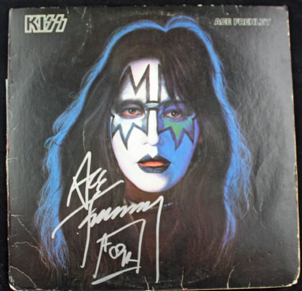 Kiss: Ace Frehley Signed Kiss Album (PSA/JSA Guaranteed)