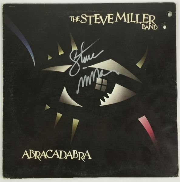 Steve Miller Signed "Abracadabra" Record Album (PSA/JSA Guaranteed)