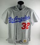 Sandy Koufax Signed 1963 Los Angeles Dodgers Mitchell & Ness Jersey w/ "63 NL MVP, 63 CY Young, 25-5 & 306 Ks" (PSA/DNA)