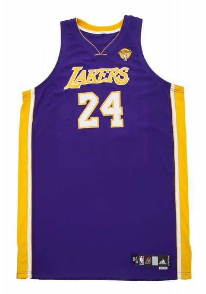 2009/2010 Kobe Bryant Game Worn L.A. Lakers Jersey w/ Possible Playoff Use! (Championship Season)(Mears & Miedema)