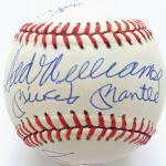 Original 11: 500 Home Run Kings Multi-Signed Near-Mint OAL Baseball w/ Desirable Mantle & Williams Sweet Spot! (PSA/JSA Guaranteed)