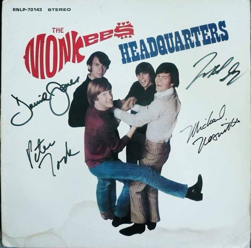 The Monkees Autographed Preprint Signed Photo Fridge Magnet 