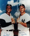 M&M Boys: Mickey Mantle & Roger Maris Dual Signed ULTRA-RARE Over-Sized 11" x 14" Color Photo (JSA)
