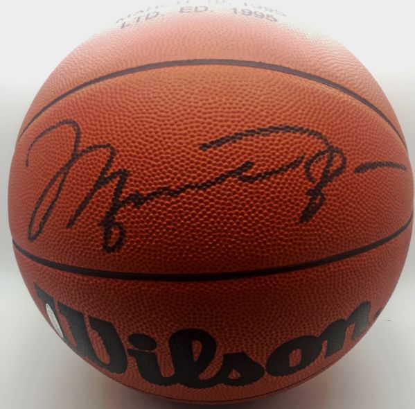 Michael Jordan Signed Limited Edition 1995 "Retirement" Basketball (Upper Deck Authentication)