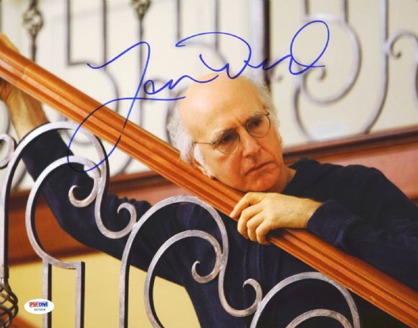 Larry David Signed 11" x 14" Photo from "Curb Your Enthusiasm" (PSA/DNA)
