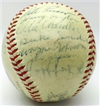 1947 Dodgers Team Signed Baseball w/ Robinson Rookie Signature! (JSA)