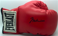 Muhammad Ali Signed Red Everlast Boxing Glove w/ Superb Full-Name Signature (JSA)