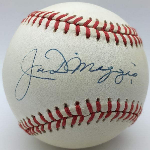 Joe DiMaggio Signed OAL Baseball (PSA/DNA)