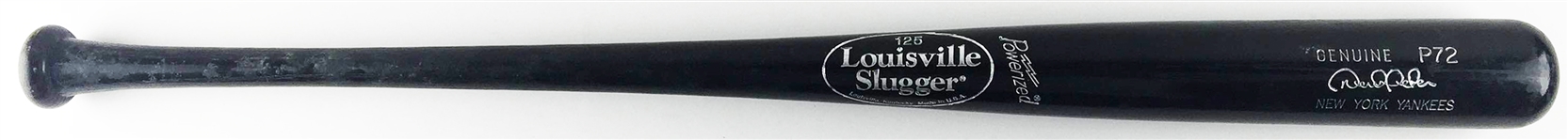 2007 Derek Jeter Game Used Personal P72 Model Baseball Bat (PSA/DNA Graded 8)