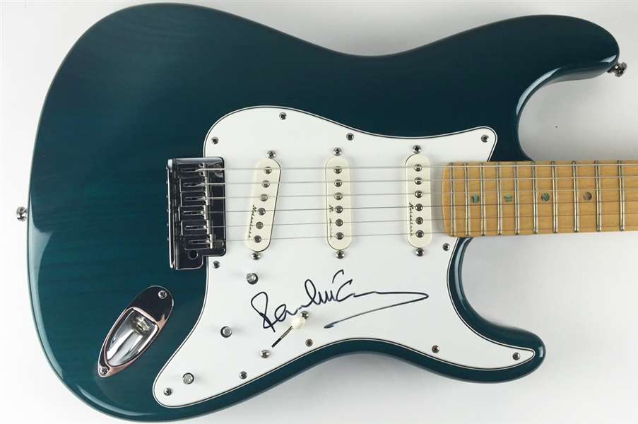 The Beatles: Paul McCartney Signed Fender Stratocaster Guitar with Superb Autograph! (JSA)