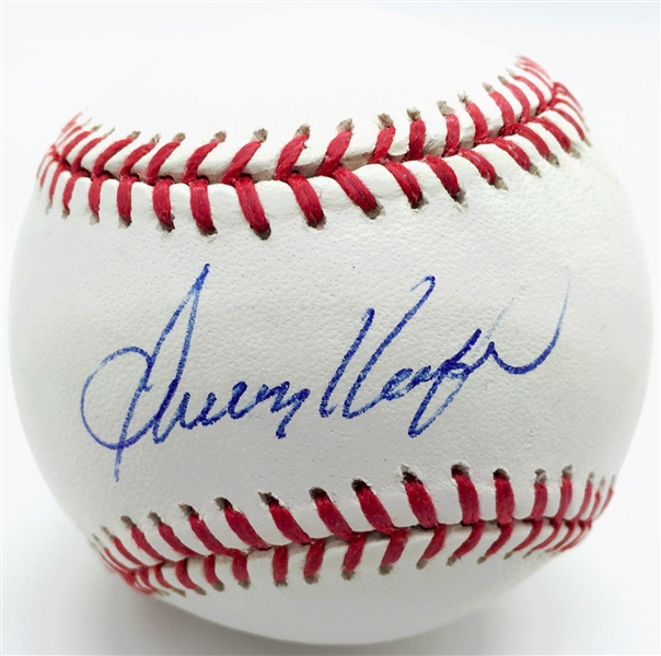 Sandy Koufax Near-Mint Signed OML Baseball (PSA/DNA)
