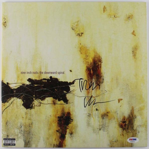 Nine Inch Nails: Trent Reznor Signed "The Downward Spiral" Record Album (PSA/DNA)