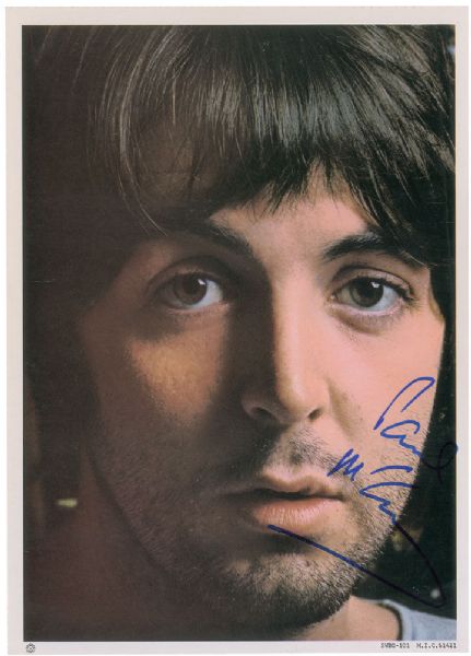 The Beatles: Paul McCartney Signed 8" x 10" White Album Photograph Graded MINT 9 (PSA/DNA)