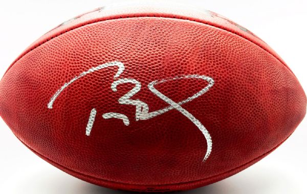 Tom Brady Signed "4x Super Bowl Champion" Limited Edition Official Super Bowl XLIX The Duke Football (Tri Star)