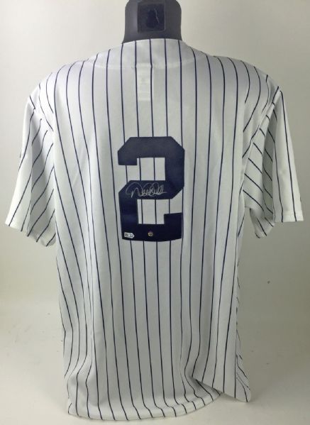 Derek Jeter Signed New York Yankees Pin-Stripe Jersey (Steiner Sports & MLB)