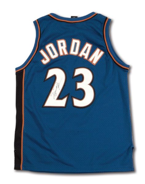 Michael Jordan Signed Washington Wizards Jersey (PSA/DNA)