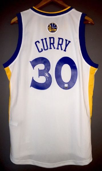 Stephen Curry Signed Golden State Warriors Swingman Jersey (JSA)