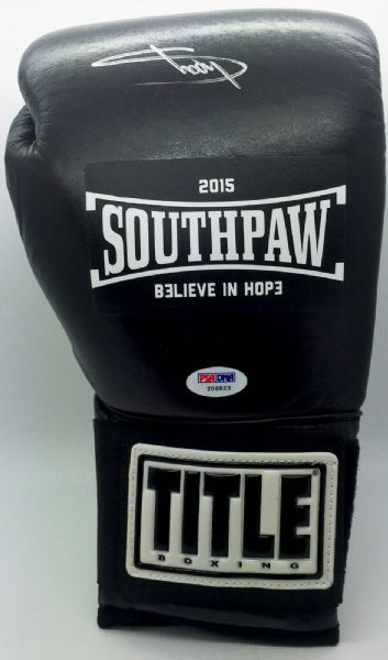 Eminem Rare Signed "Southpaw" Special Edition Boxing Glove (PSA/DNA)
