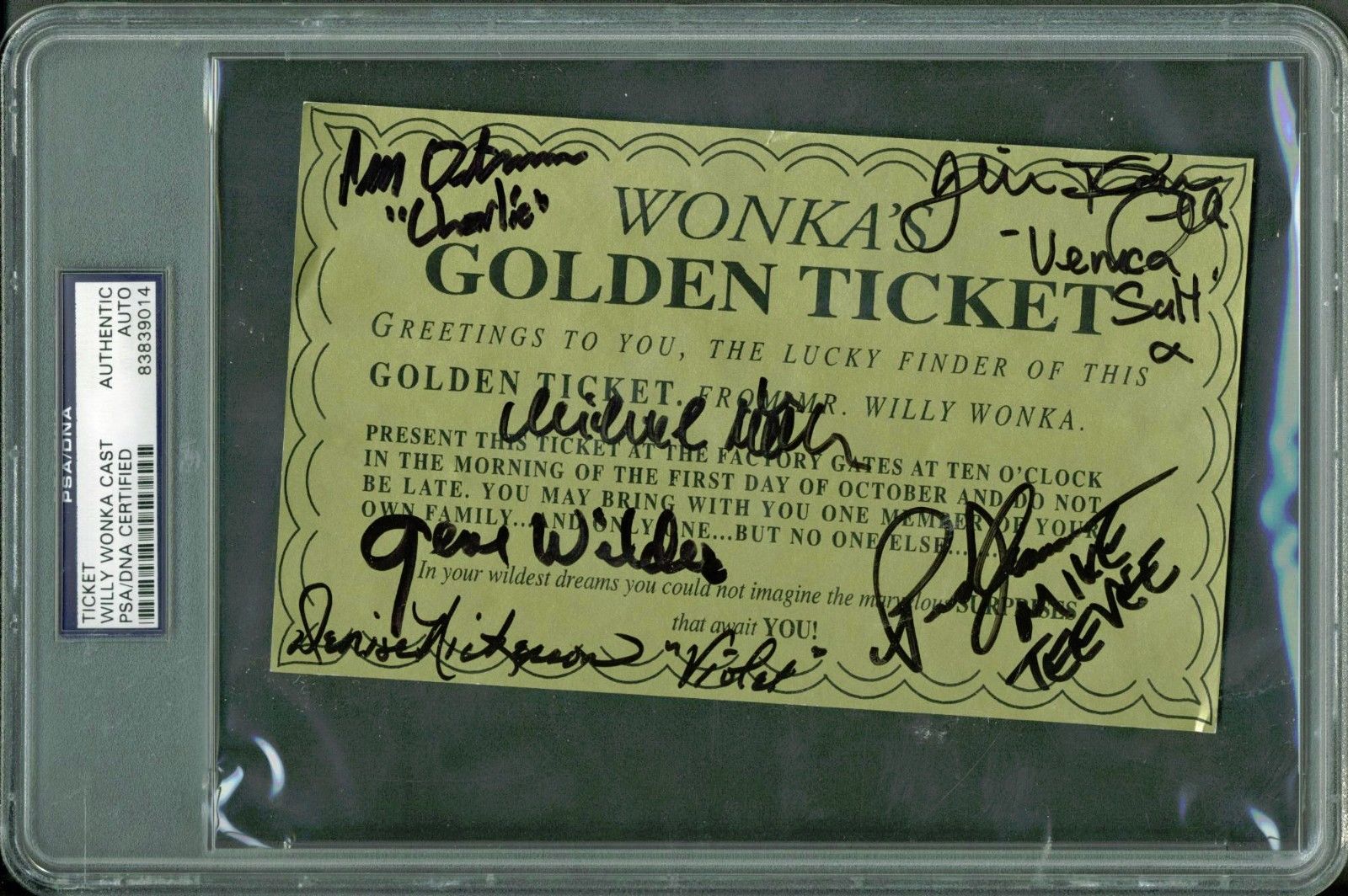 willy wonka golden ticket shirt