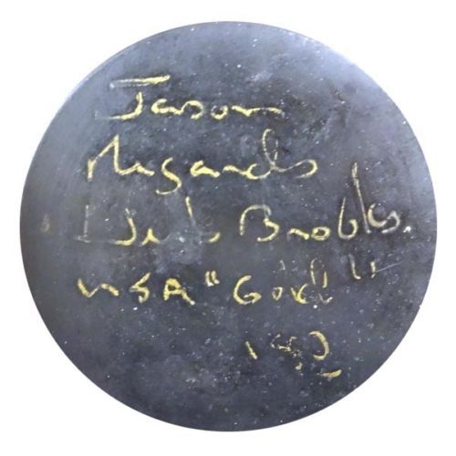 Herb Brooks Rare Signed Hockey Puck w/ "USA Gold 1980" Inscription (PSA/DNA)