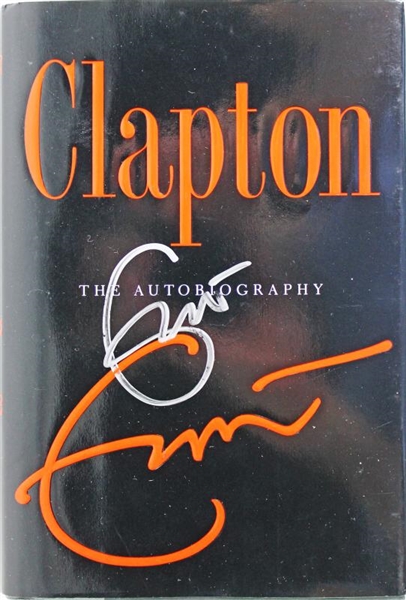 Eric Clapton Signed "The Autobiography" Book (JSA)