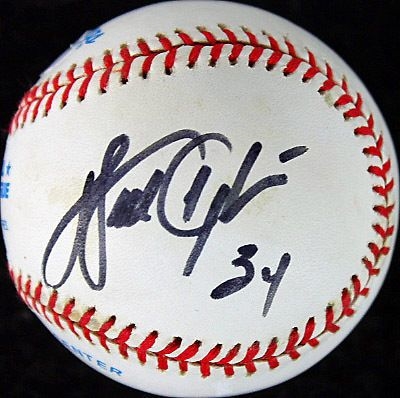 Walter Payton RARE Single-Signed OAL Baseball (PSA/DNA)
