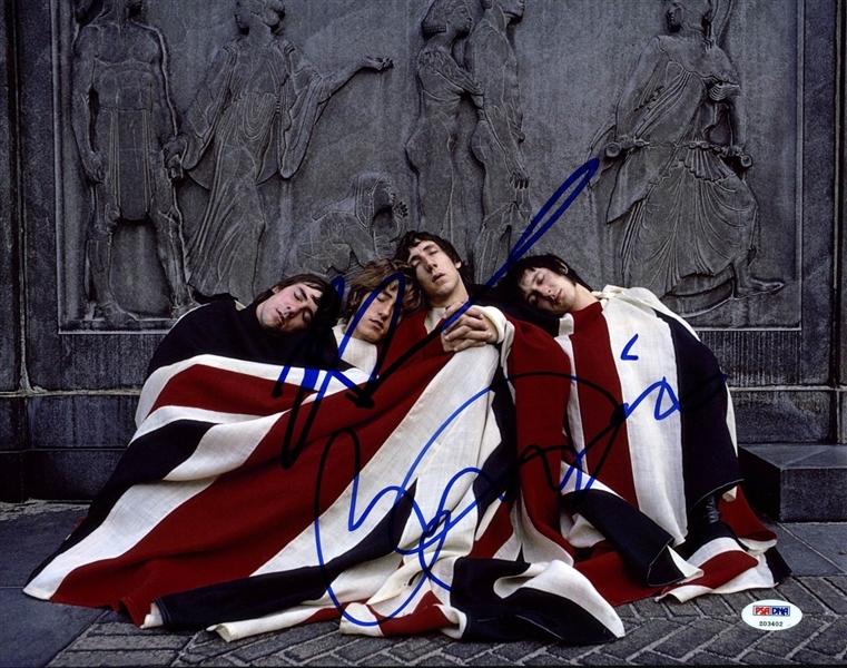 The Who: Pete Townshend & Roger Daltrey Signed 11" x 14" Color Photo (PSA/DNA)