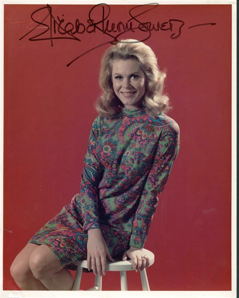 Elizabeth Montgomery Signed 8" x 10" Color Photo (PSA/JSA Guaranteed)