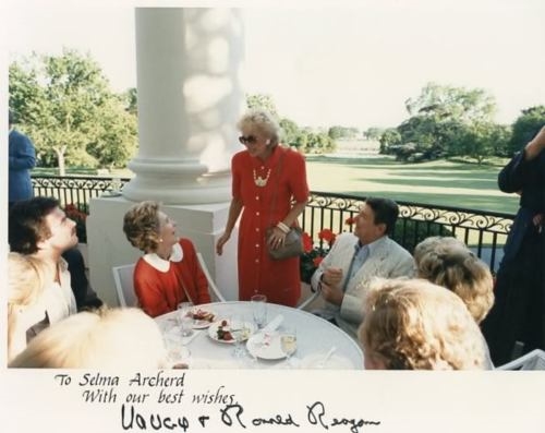 Ronald & Nancy Reagan Dual-Signed 8" x 10" Photo (JSA)