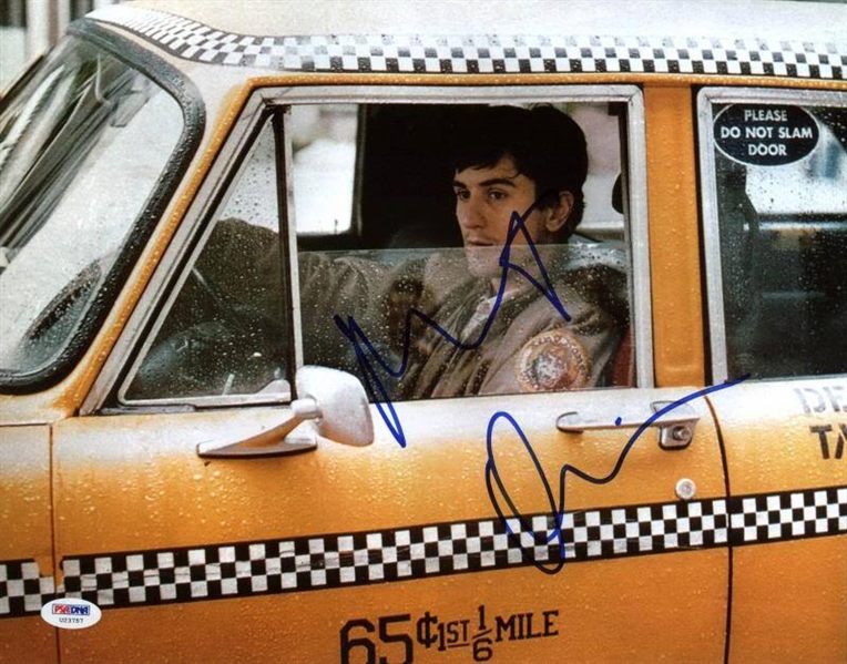Robert DeNiro "Taxi Driver" Signed 11" x 14" Photo (PSA/DNA)