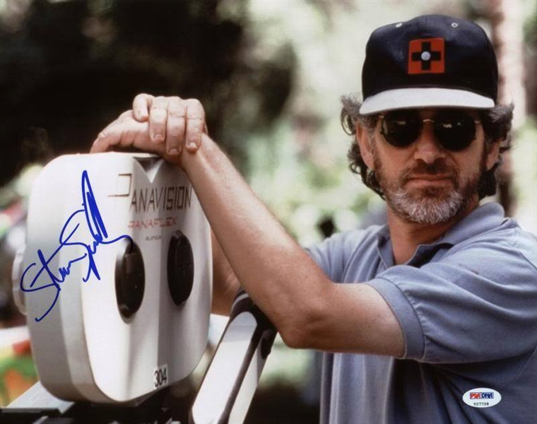 Steven Spielberg Signed 11" x 14" Photo (PSA/DNA)