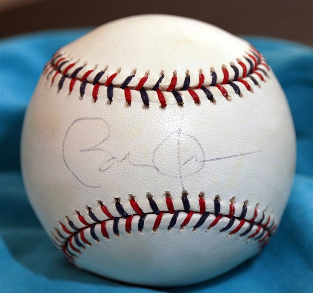 President Barack Obama Single Signed OML 2009 All-Star Game Baseball (JSA)