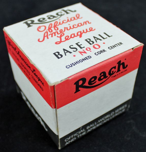1946-55 Reach Official OAL Harridge Baseball in UNOPENED Original Box!