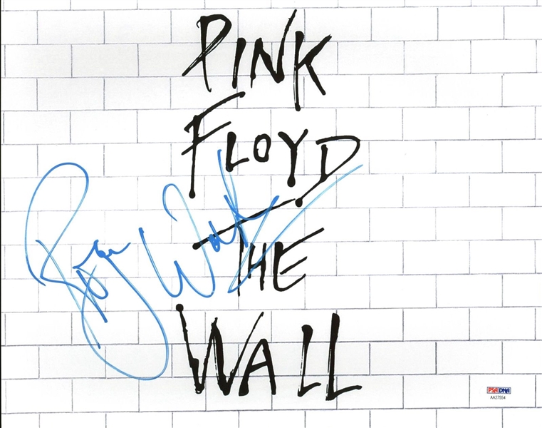 Pink Floyd: Roger Waters Signed "The Wall" 11" x 14" Photo (PSA/DNA)