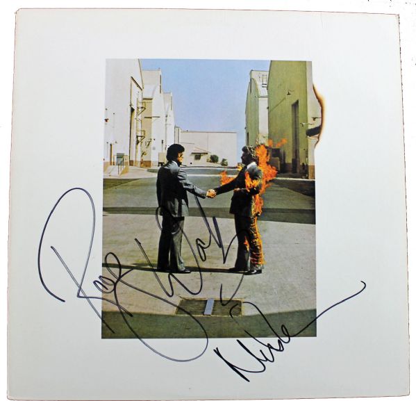 Pink Floyd: Roger Waters & Nick Mason Signed "Wish You Were Here" Album (PSA/DNA)