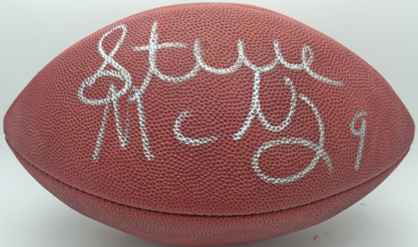 Steve McNair Rare Single Signed NFL Football (PSA/JSA Guaranteed)