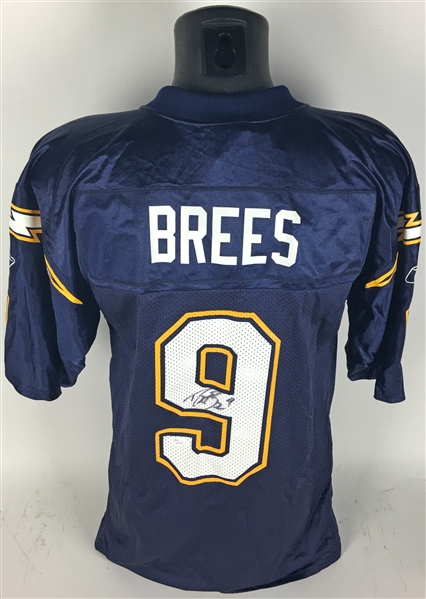Drew Brees Rookie-Era Signed Chargers Jersey (JSA)