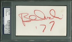 John Belushi Vintage c. 1977 Animal House-Era Signed 3" x 4" Album Page (PSA/DNA)