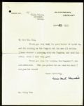 Winston Churchill Signed 1955 Typed Letter (PSA/DNA)