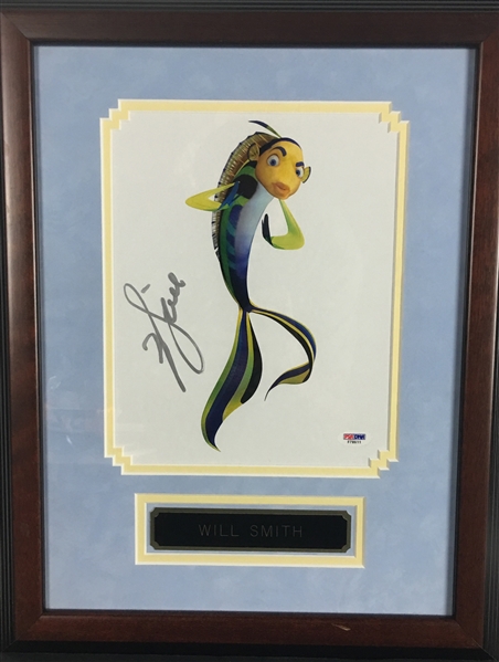 Will Smith Signed 8" x 10" Shark Tale Photo (PSA/DNA)